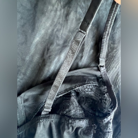 Studio LaPerla Womens Black Sheer Lace Camisole Lingerie Feminine Goth 2 - Picture 7 of 11